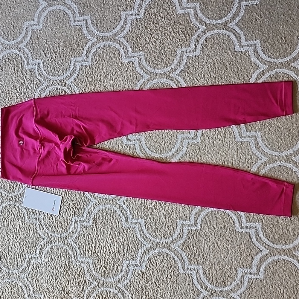 Lululemon Align HR Pant 28" In Passionate NWT - Picture 3 of 7